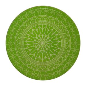 Geometric Green Mandala
