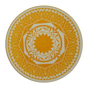 Marigold Floral Sunburst