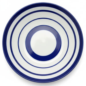 Azure Whirl Desert Plate