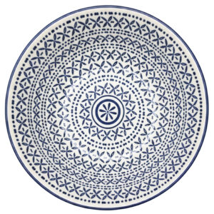 Blue Mosaic Terracotta Cereal Bowl
