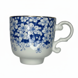 Floral Blue Coffee-set