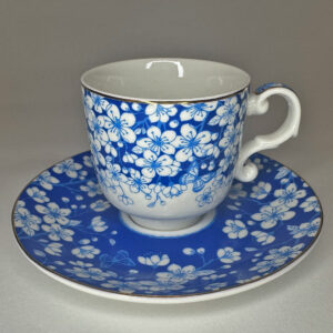 Floral Blue Coffee-set