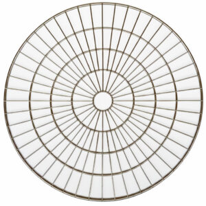 Radial Stainless Placemat