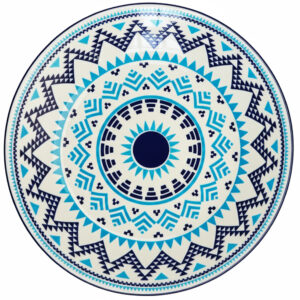 Aztec Turquoise Dinner Plate