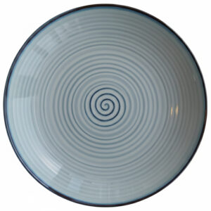 Azure Swirl Platter