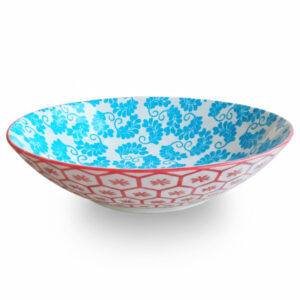 Coral Bloom Pasta Bowl