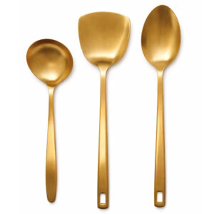 Golden Serving Set