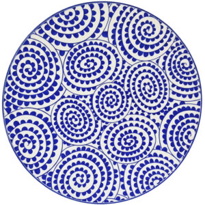 Infinity Swirl Dinner Plate